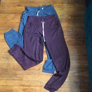 Set of 2 Tapered Relaxed Joggers